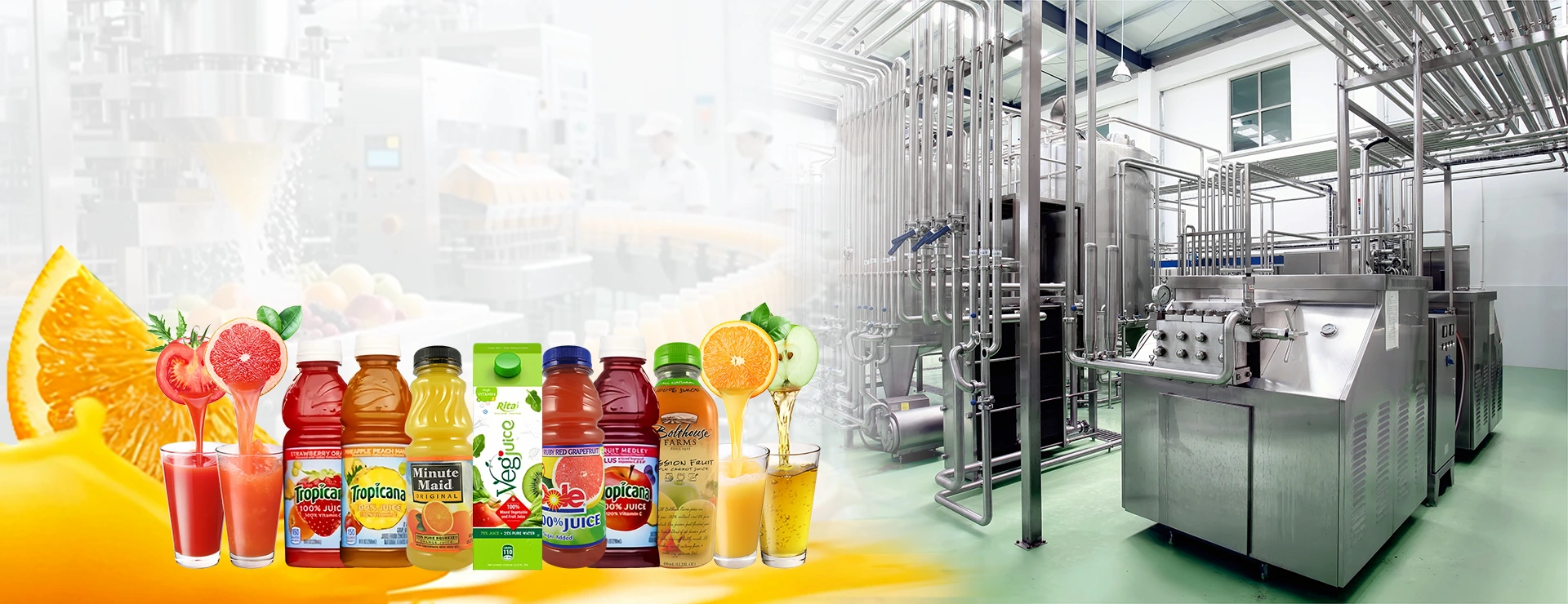 Fornecedor de linha de produção de suco na China