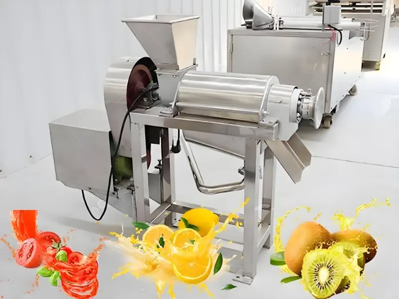 Como funciona uma linha de produção de sucos?