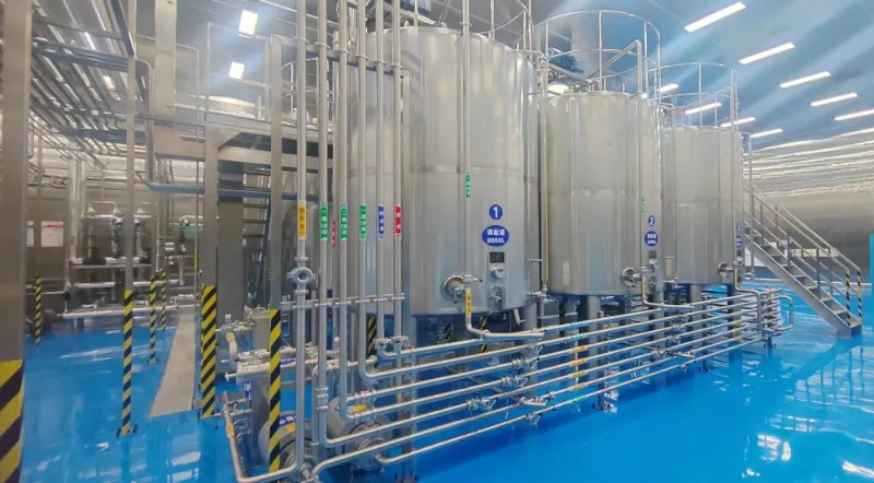 Como funciona uma linha de produção de bebidas à base de plantas?