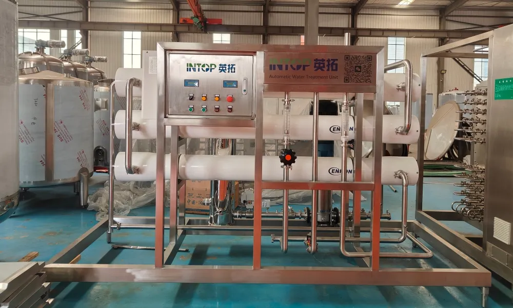 Como funciona um sistema de tratamento de água em uma linha de produção de bebidas?
