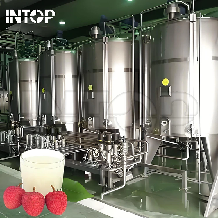 Linha de produção de suco de lichia Linha de produção de suco de lichia